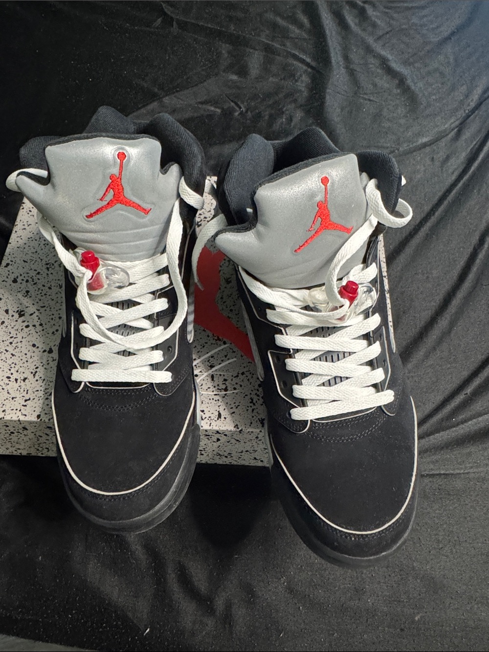 Jordan Men’s Basketball Shoes Black/Gray/Red